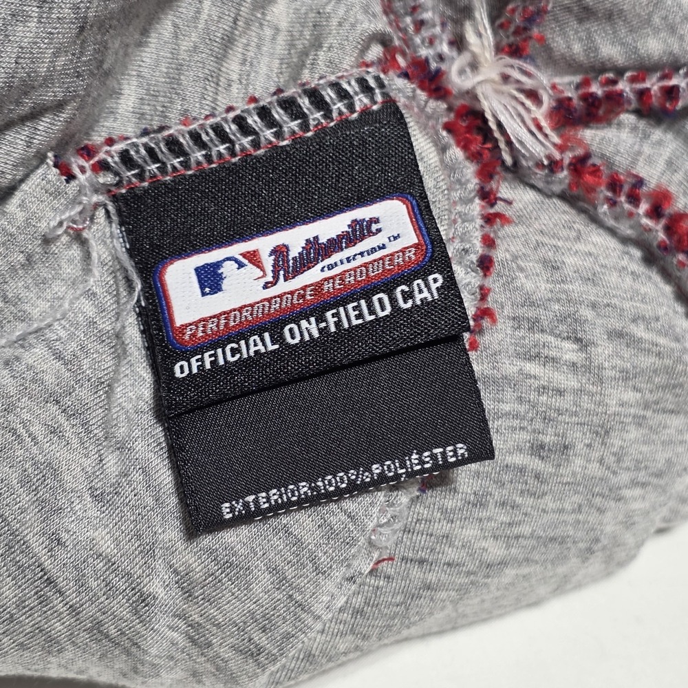 New Era Philadelphia Phillies MLB On-Field Knit Pom Beanie Hat Red/Blue OS - Picture 8 of 11